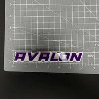 1PC AVALON 3D Acrylic Badge - Car Truck Emblem Fender Tailgate Trunk Sticker