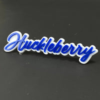 1PC Huckleberry 3D Acrylic Badge - Car Truck Emblem Fender Sticker