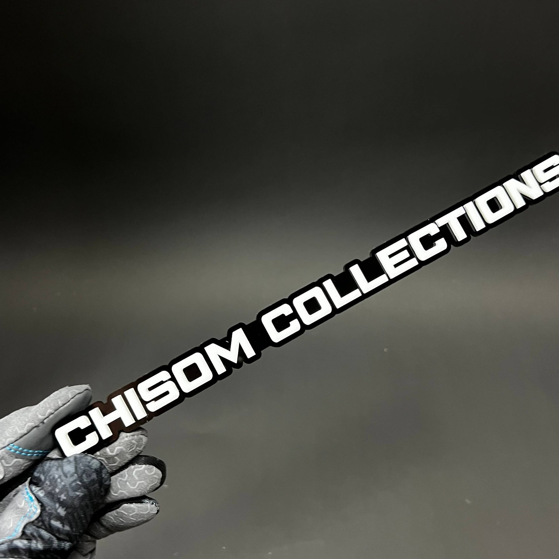 1PC CHISOM COLLECTIONS 3D Acrylic Badge - Car Truck Emblem Fender Sticker