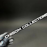 1PC CHISOM COLLECTIONS 3D Acrylic Badge - Car Truck Emblem Fender Sticker