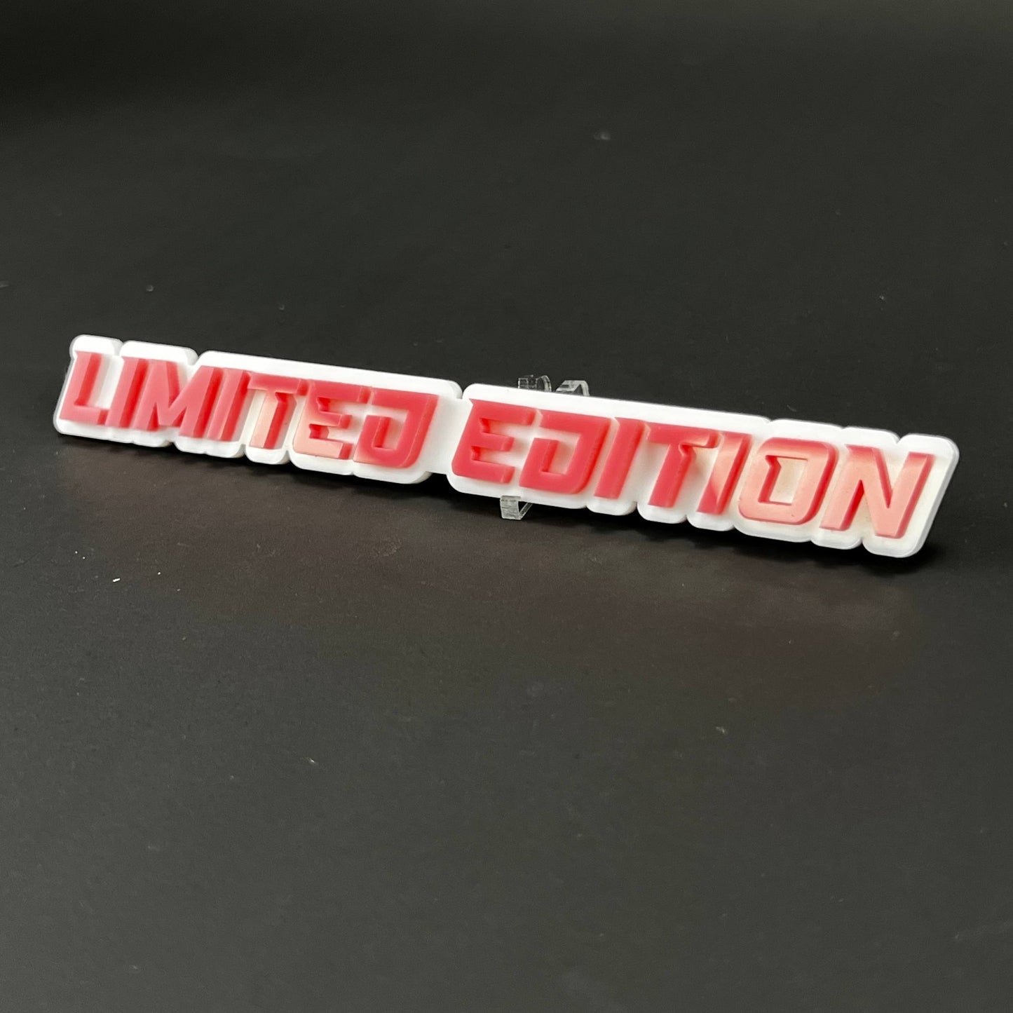 1PC LIMITED EDITION 3D Acrylic Badge - Car Truck Emblem Fender Sticker