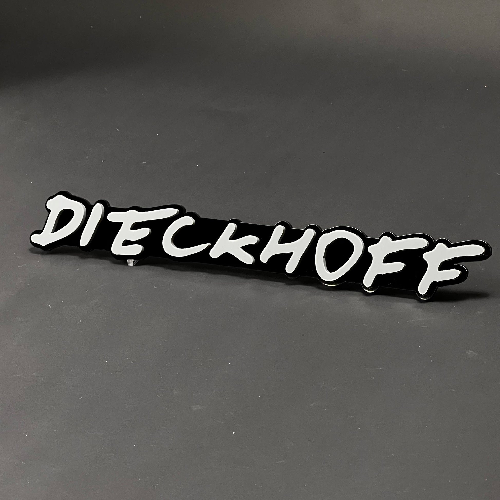 1PC DIECKHOFF 3D Acrylic Badge - Car Truck Emblem Fender Tailgate Trunk Sticker