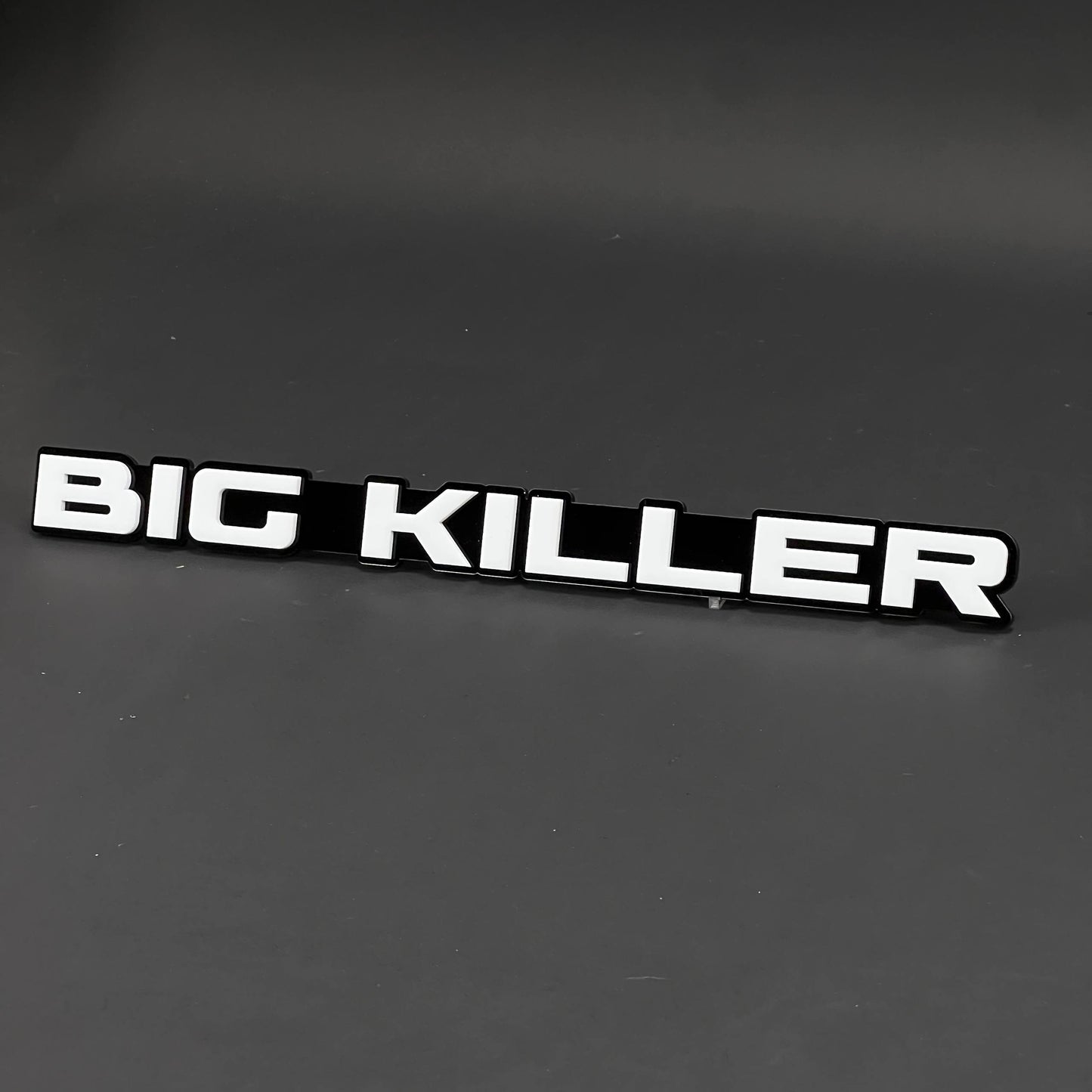 1PC BIG KILLER 3D Acrylic Badge - Car Truck Emblem Fender Tailgate Trunk Sticker