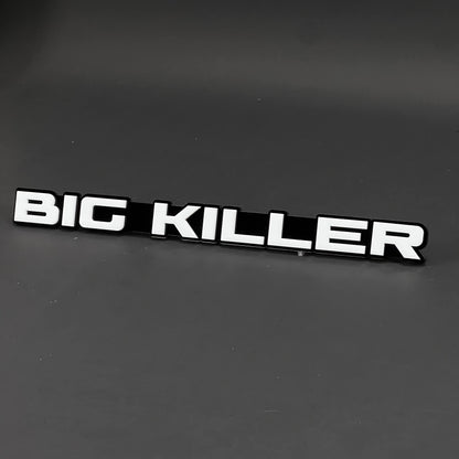 1PC BIG KILLER 3D Acrylic Badge - Car Truck Emblem Fender Tailgate Trunk Sticker