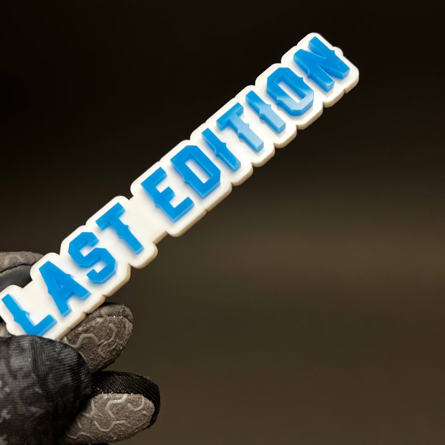 1PC LAST EDITION 3D Acrylic Badge - Car Truck Emblem Fender Sticker
