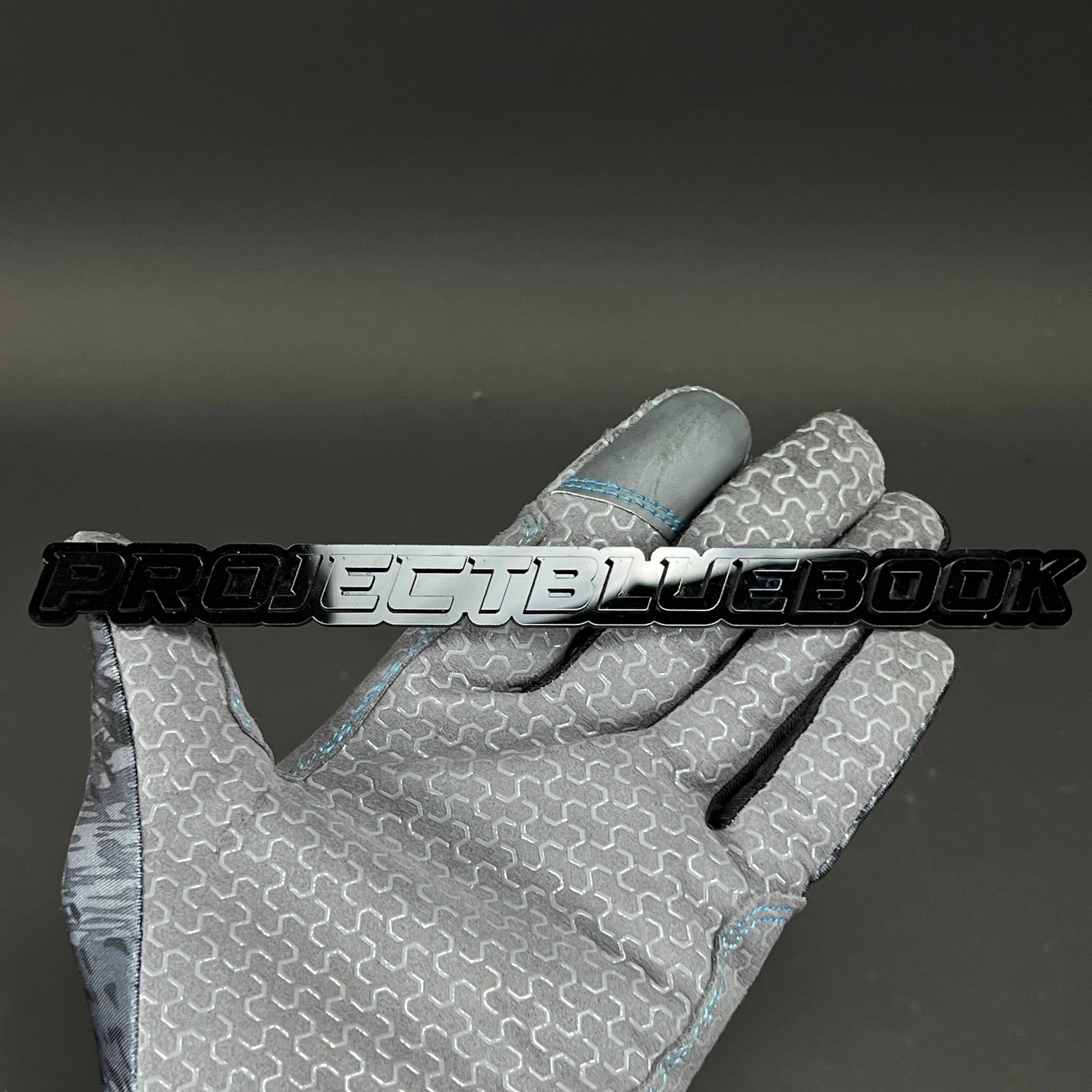 1PC PROJECTBLUEBOOK 3D Acrylic Badge - Car Truck Emblem Fender Sticker