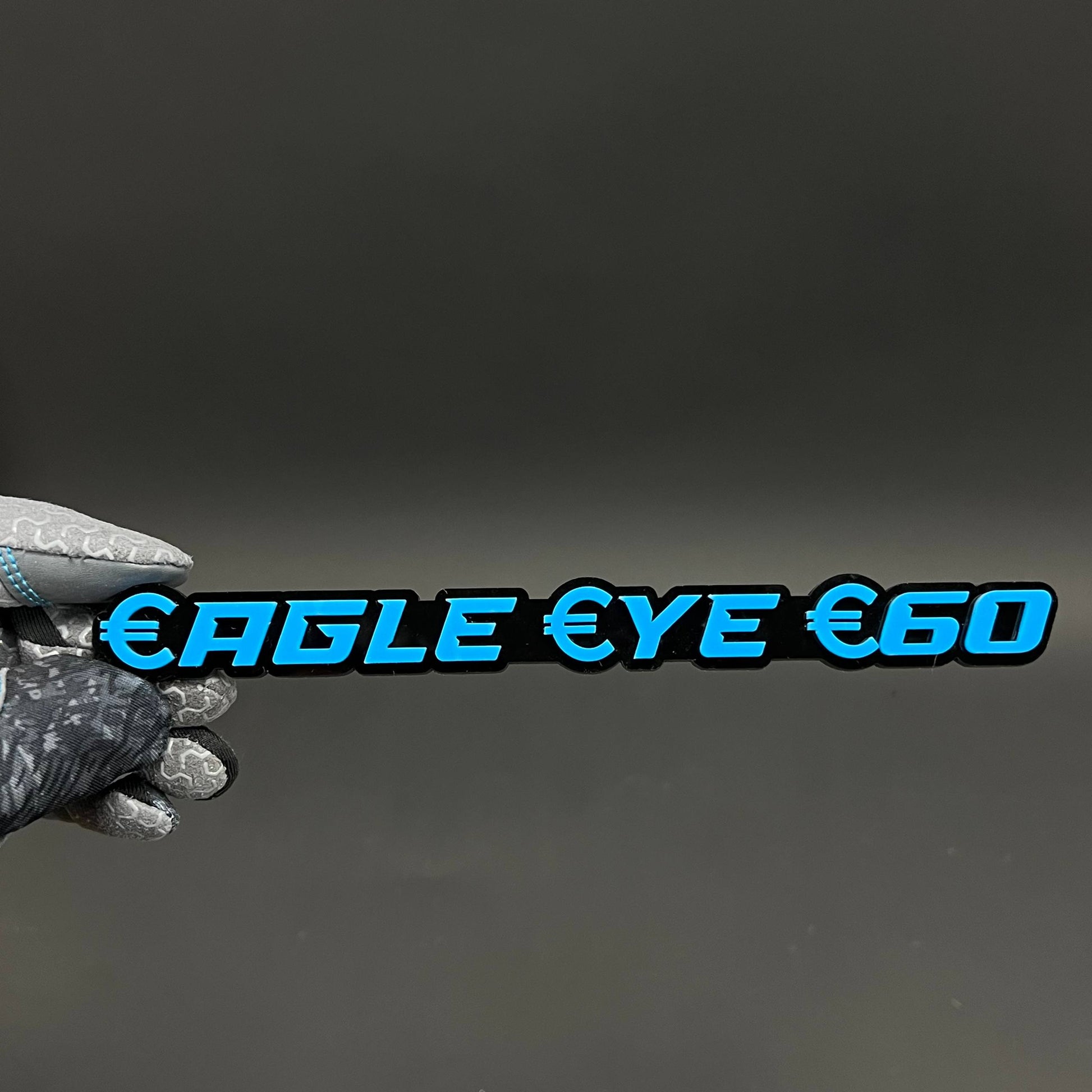 1PC EAGLE EYE ?60 3D Acrylic Badge - Car Truck Emblem Fender Sticker