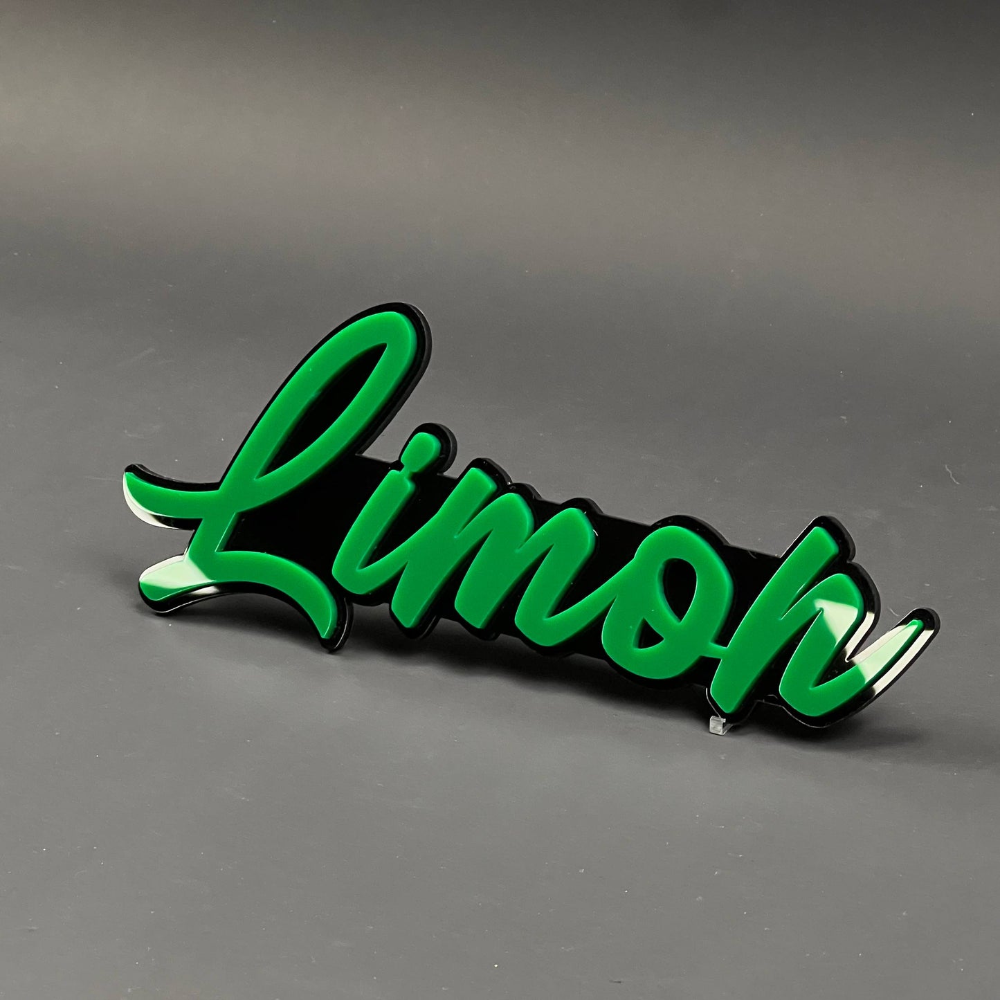 1PC Limon 3D Acrylic Badge - Car Truck Emblem Fender Tailgate Trunk Sticker