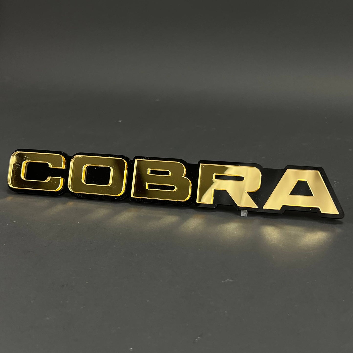 1PC COBRA 3D Acrylic Badge - Car Truck Emblem Fender Tailgate Trunk Sticker