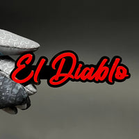 1PC El Diablo 3D Acrylic Badge - Car Truck Emblem Fender Tailgate Trunk Sticker