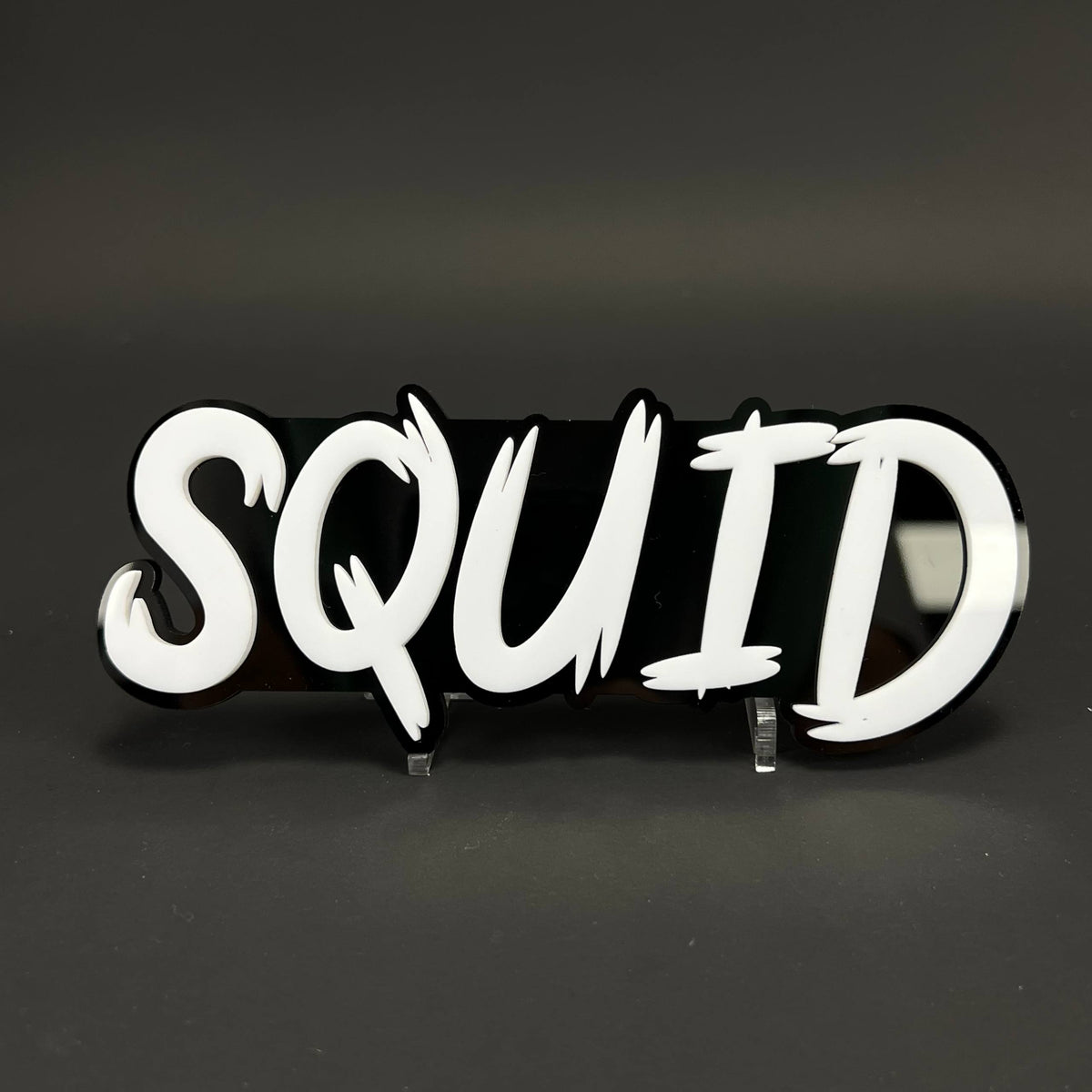 1PC SQUID 3D Acrylic Badge - Car Truck Emblem Fender Tailgate Trunk Sticker