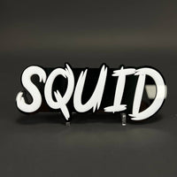 1PC SQUID 3D Acrylic Badge - Car Truck Emblem Fender Tailgate Trunk Sticker