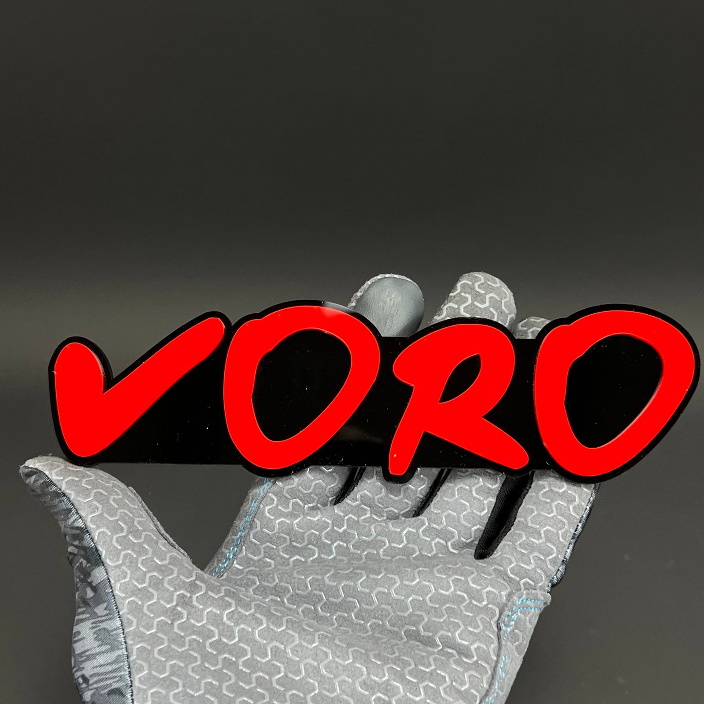 1PC VORO 3D Acrylic Badge - Car Truck Emblem Fender Tailgate Trunk Sticker
