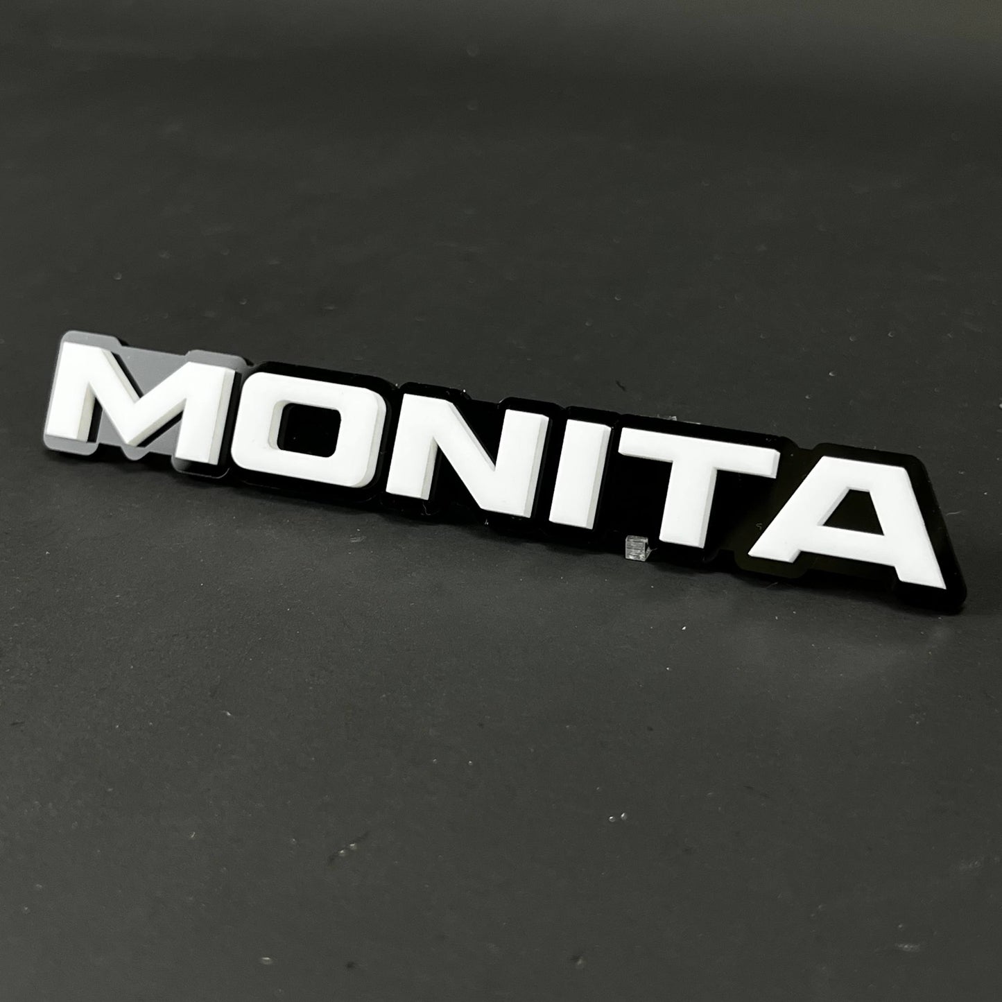 1PC MONITA 3D Acrylic Badge - Car Truck Emblem Fender Tailgate Trunk Sticker