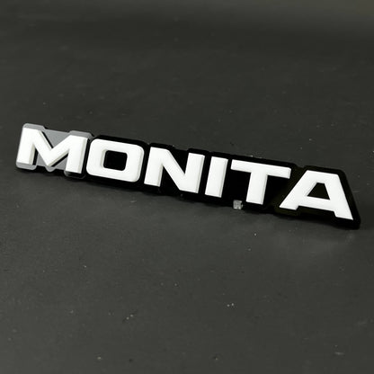 1PC MONITA 3D Acrylic Badge - Car Truck Emblem Fender Tailgate Trunk Sticker