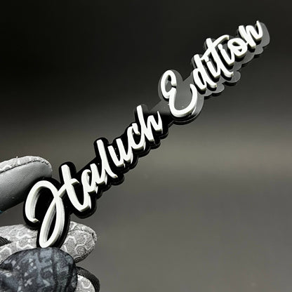 1PC Haluch Edition 3D Acrylic Badge - Car Truck Emblem Fender Sticker
