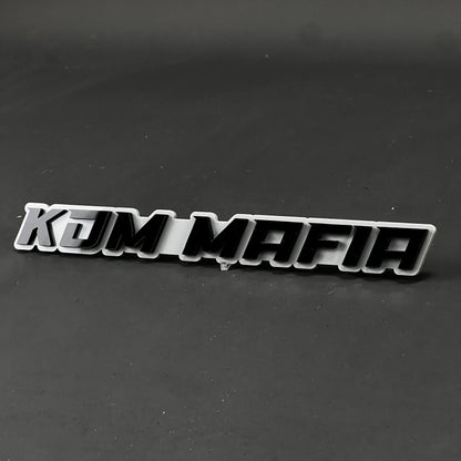1PC KDM MAFIA 3D Acrylic Badge - Car Truck Emblem Fender Tailgate Trunk Sticker