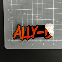 1PC ALLY-B 3D Acrylic Badge - Car Truck Emblem Fender Tailgate Trunk Sticker