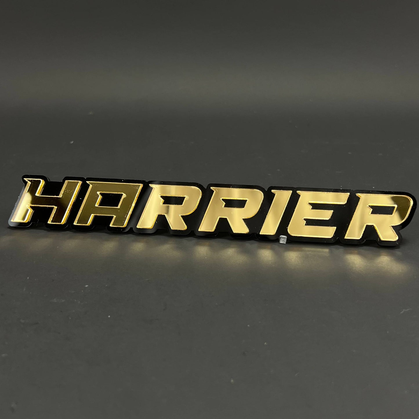 1PC HARRIER 3D Acrylic Badge - Car Truck Emblem Fender Tailgate Trunk Sticker
