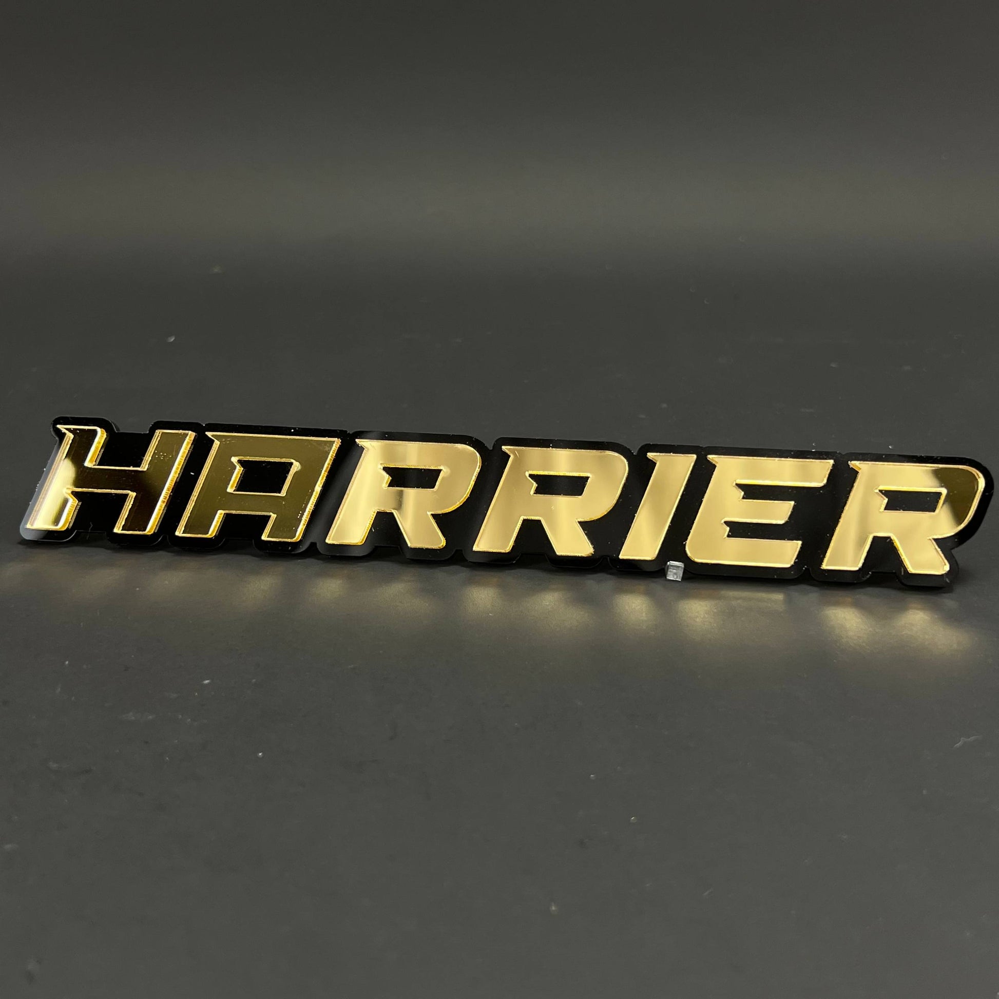 1PC HARRIER 3D Acrylic Badge - Car Truck Emblem Fender Tailgate Trunk Sticker
