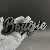 1PC Bougie 3D Acrylic Badge - Car Truck Emblem Fender Tailgate Trunk Sticker