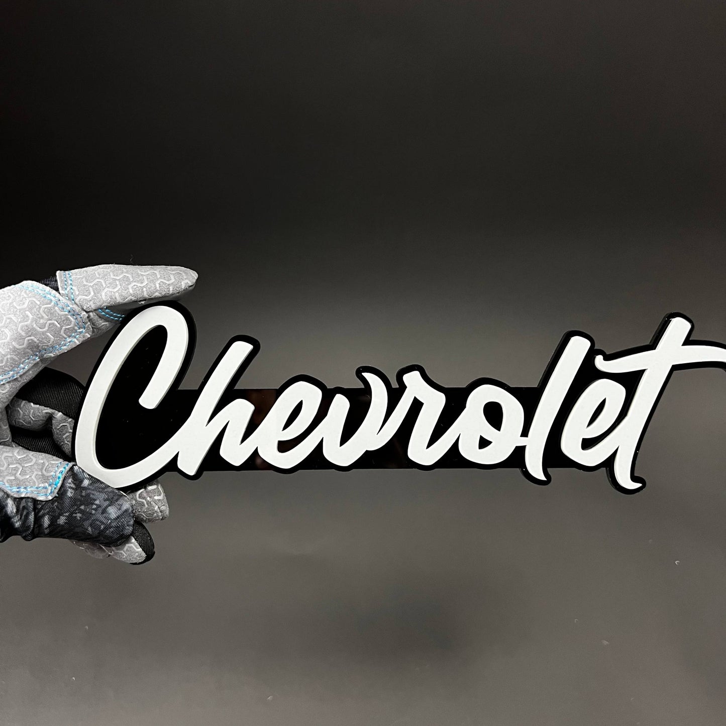 1PC Chevrolet 3D Acrylic Badge - Car Truck Emblem Fender Tailgate Trunk Sticker