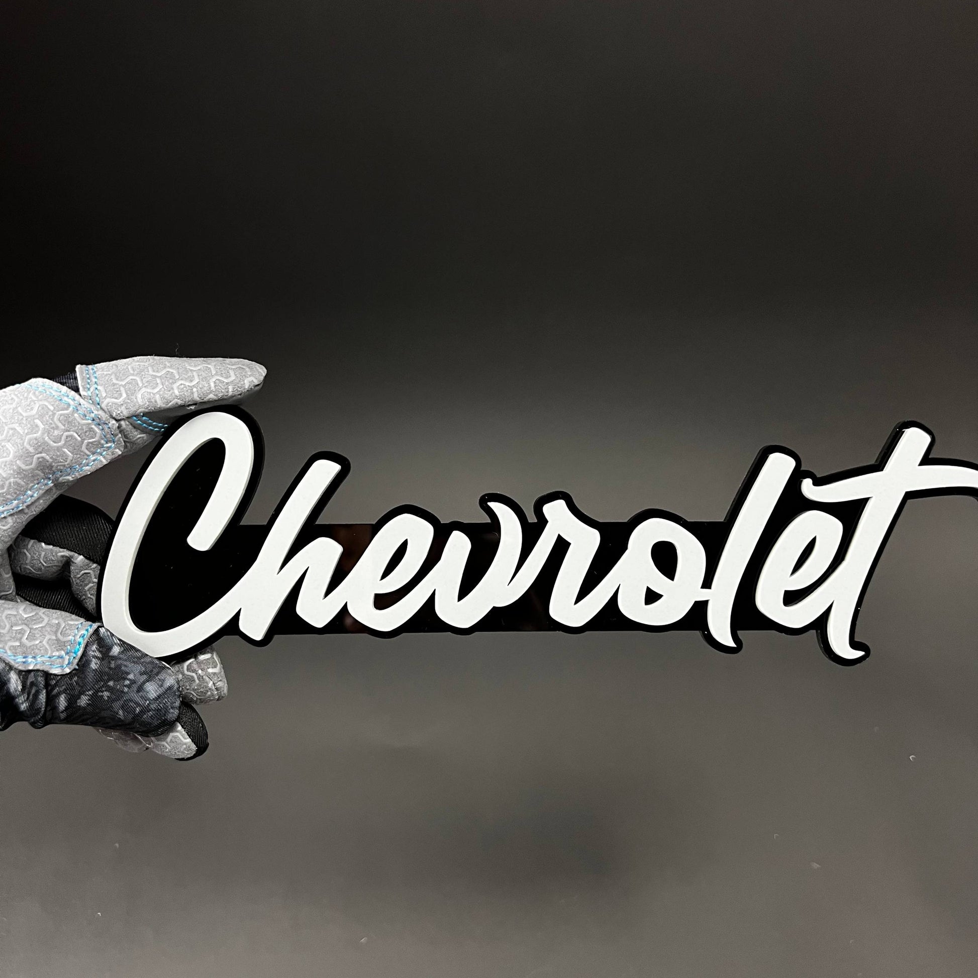 1PC Chevrolet 3D Acrylic Badge - Car Truck Emblem Fender Tailgate Trunk Sticker