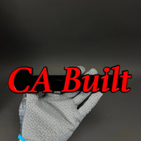 1PC CA Built 3D Acrylic Badge - Car Truck Emblem Fender Tailgate Trunk Sticker