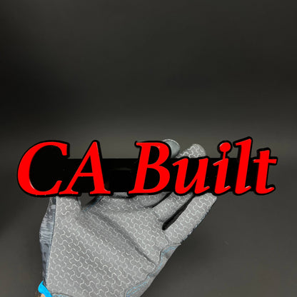1PC CA Built 3D Acrylic Badge - Car Truck Emblem Fender Tailgate Trunk Sticker