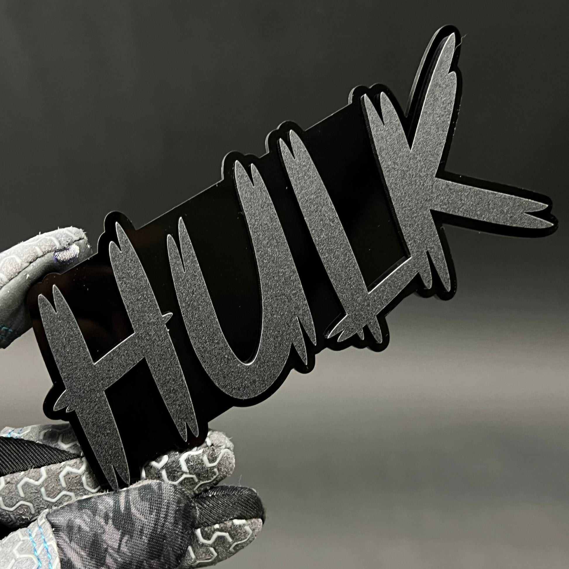 1PC HULK 3D Acrylic Badge - Car Truck Emblem Fender Tailgate Trunk Sticker