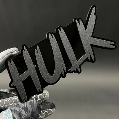 1PC HULK 3D Acrylic Badge - Car Truck Emblem Fender Tailgate Trunk Sticker