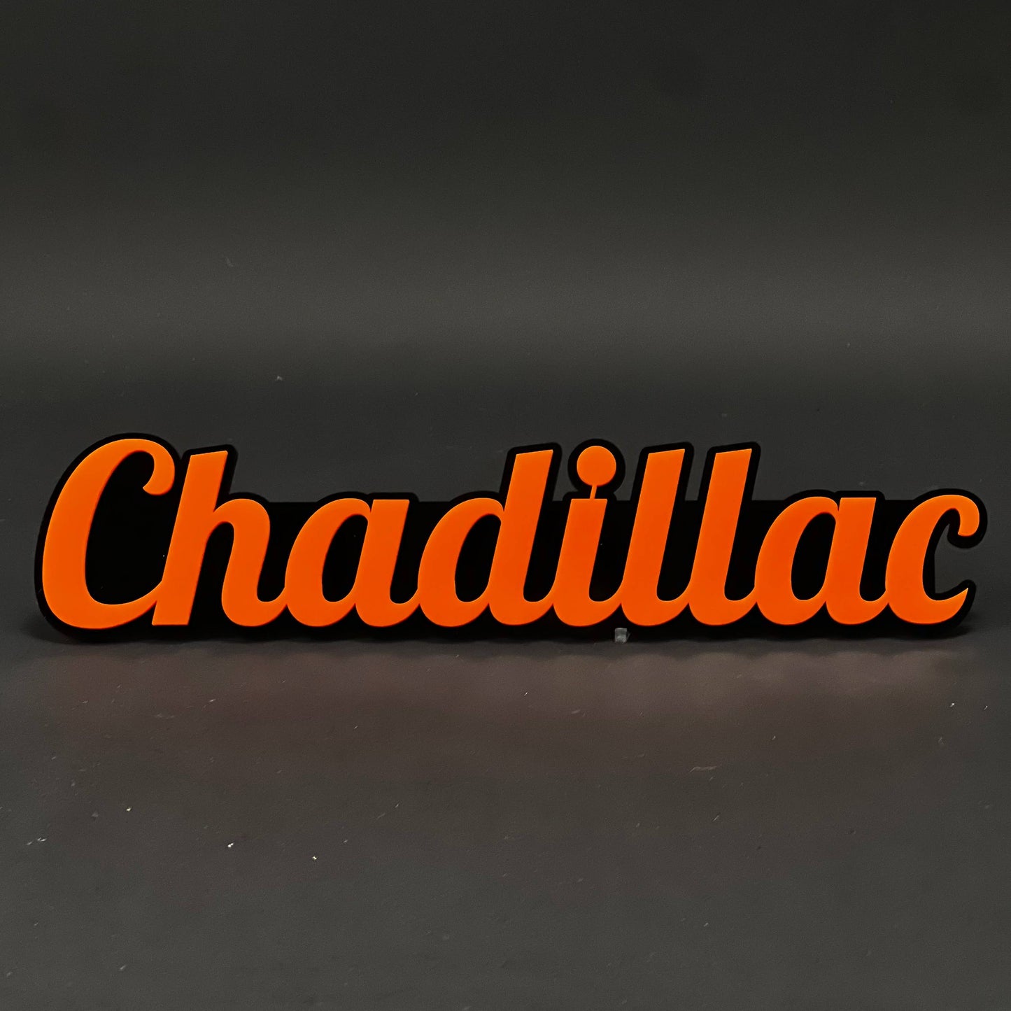1PC Chadillac 3D Acrylic Badge - Car Truck Emblem Fender Tailgate Trunk Sticker