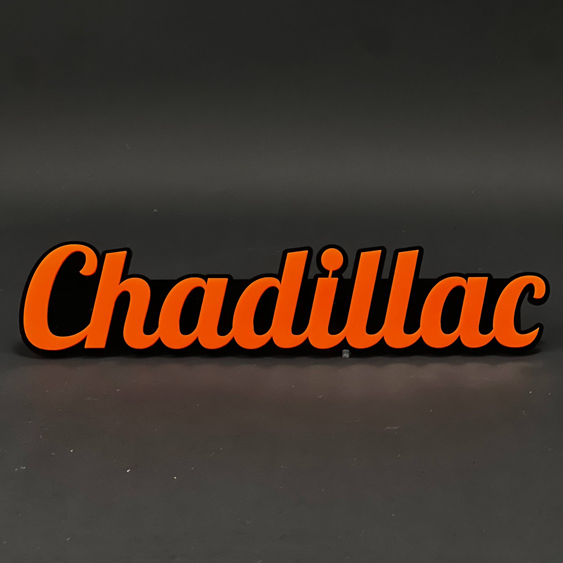 1PC Chadillac 3D Acrylic Badge - Car Truck Emblem Fender Tailgate Trunk Sticker