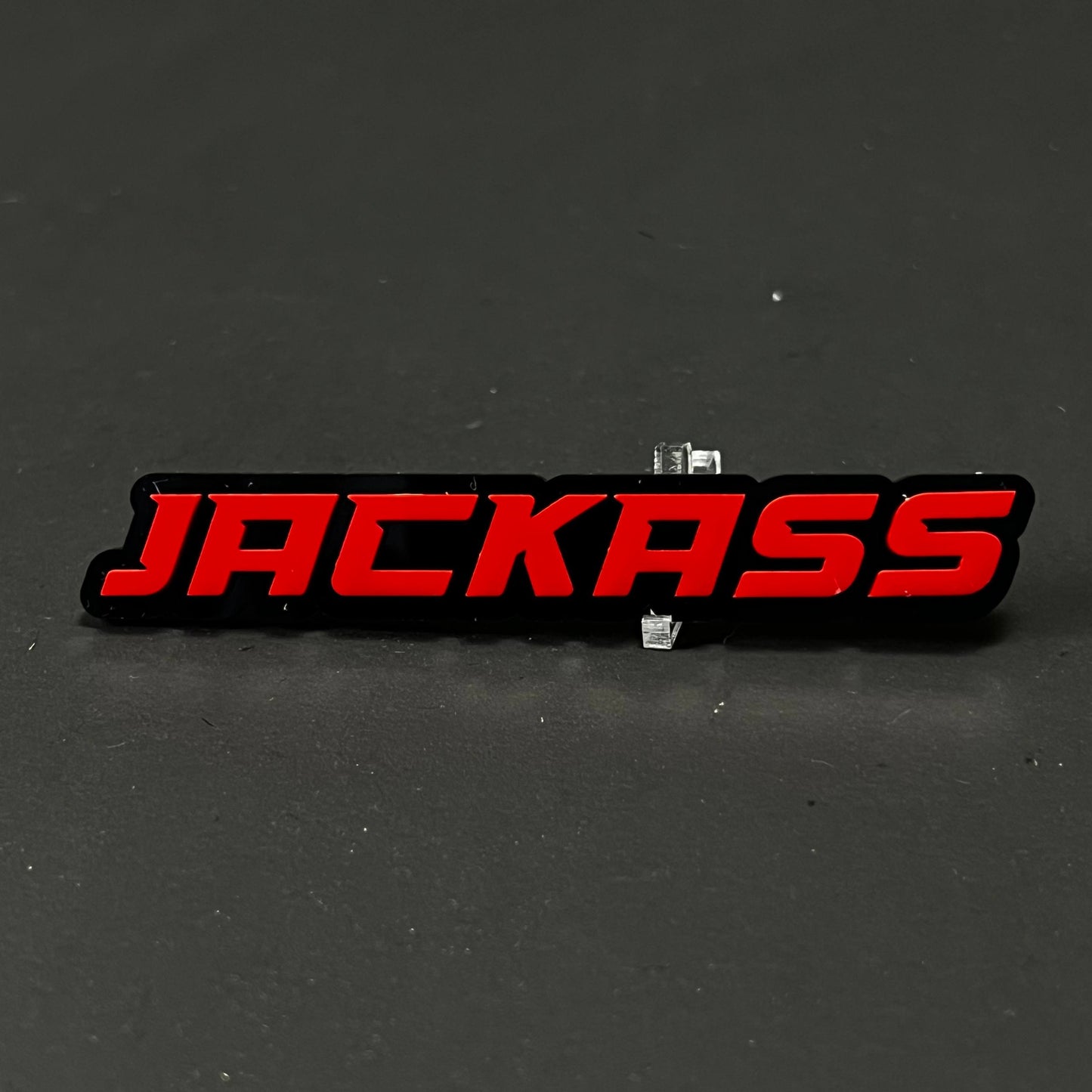 1PC JACKASS 3D Acrylic Badge - Car Truck Emblem Fender Tailgate Trunk Sticker