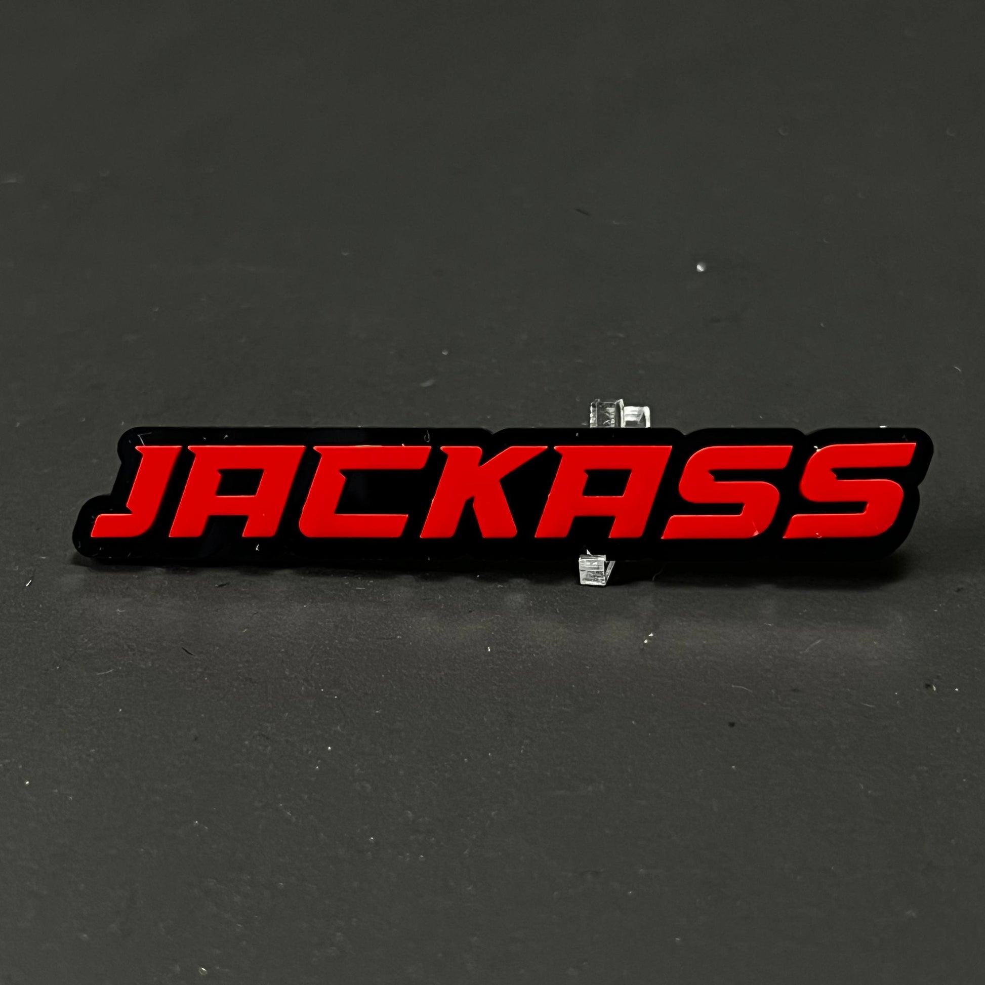 1PC JACKASS 3D Acrylic Badge - Car Truck Emblem Fender Tailgate Trunk Sticker