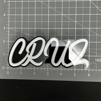 1PC CRUZ 3D Acrylic Badge - Car Truck Emblem Fender Tailgate Trunk Sticker
