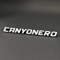 1PC CANYONERO 3D Acrylic Badge - Car Truck Emblem Fender Tailgate Trunk Sticker