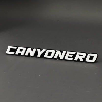 1PC CANYONERO 3D Acrylic Badge - Car Truck Emblem Fender Tailgate Trunk Sticker