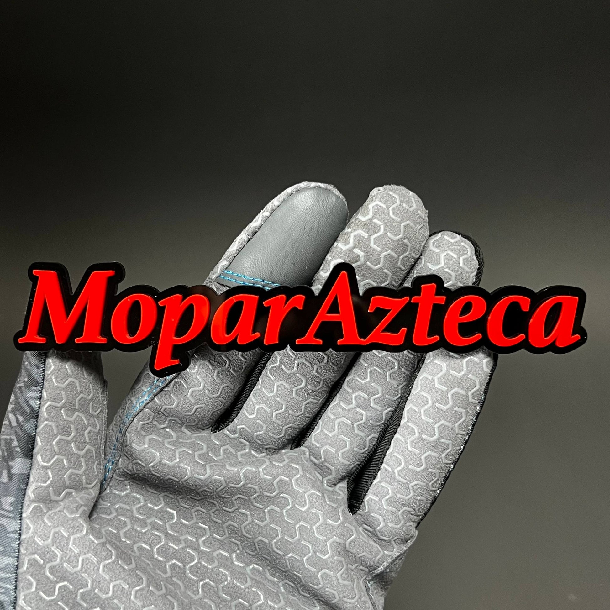 1PC MoparAzteca 3D Acrylic Badge - Car Truck Emblem Fender Sticker