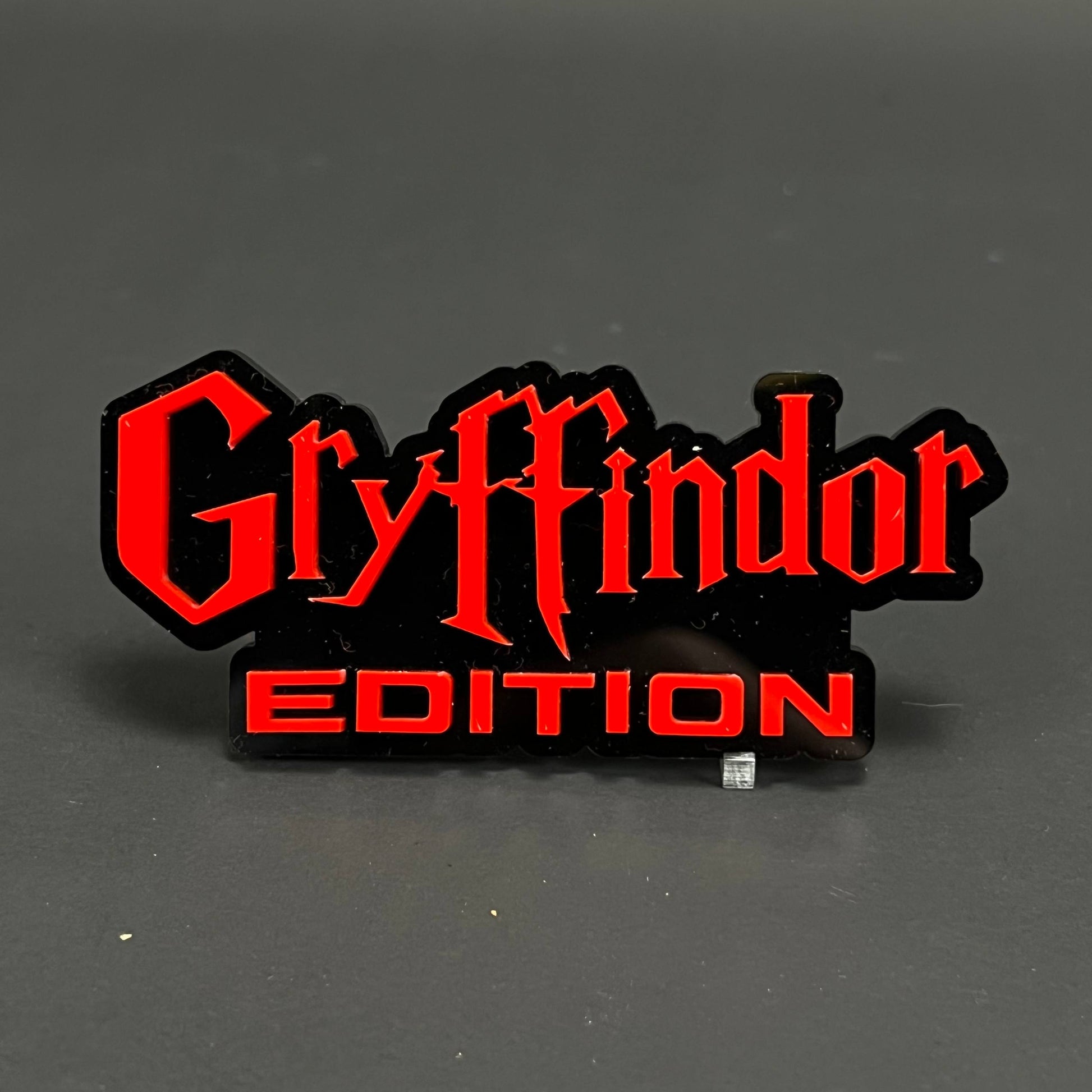 1PC Gryffindor EDITION 3D Acrylic Badge - Car Truck Emblem Fender Sticker