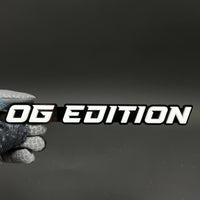 1PC OG EDITION 3D Acrylic Badge - Car Truck Emblem Fender Tailgate Trunk Sticker