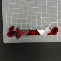 1PC Elganor 2.0 3D Acrylic Badge - Car Truck Emblem Fender Sticker
