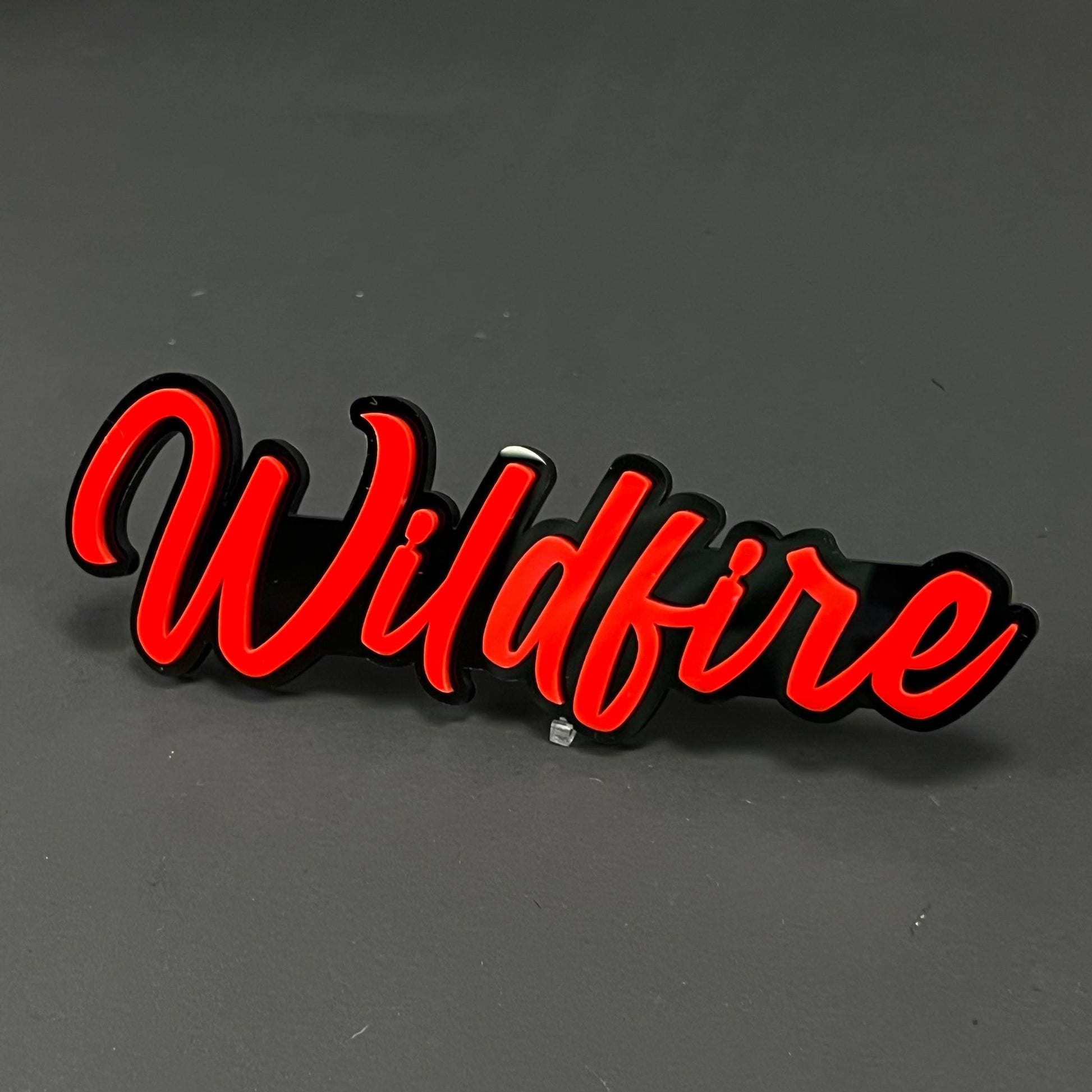1PC Wildfire 3D Acrylic Badge - Car Truck Emblem Fender Tailgate Trunk Sticker