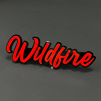 1PC Wildfire 3D Acrylic Badge - Car Truck Emblem Fender Tailgate Trunk Sticker