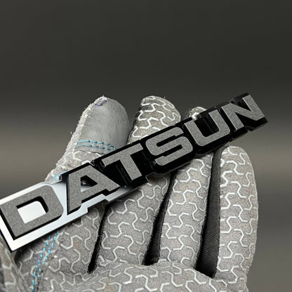 1PC DATSUN 3D Acrylic Badge - Car Truck Emblem Fender Tailgate Trunk Sticker