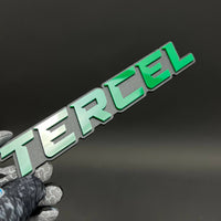 1PC TERCEL 3D Acrylic Badge - Car Truck Emblem Fender Tailgate Trunk Sticker
