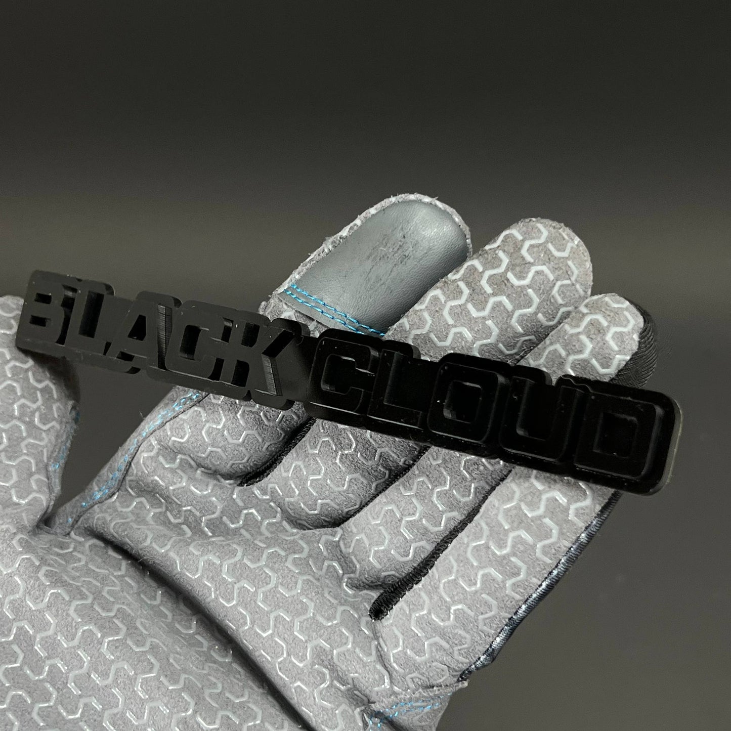 1PC BLACK CLOUD 3D Acrylic Badge - Car Truck Emblem Fender Sticker