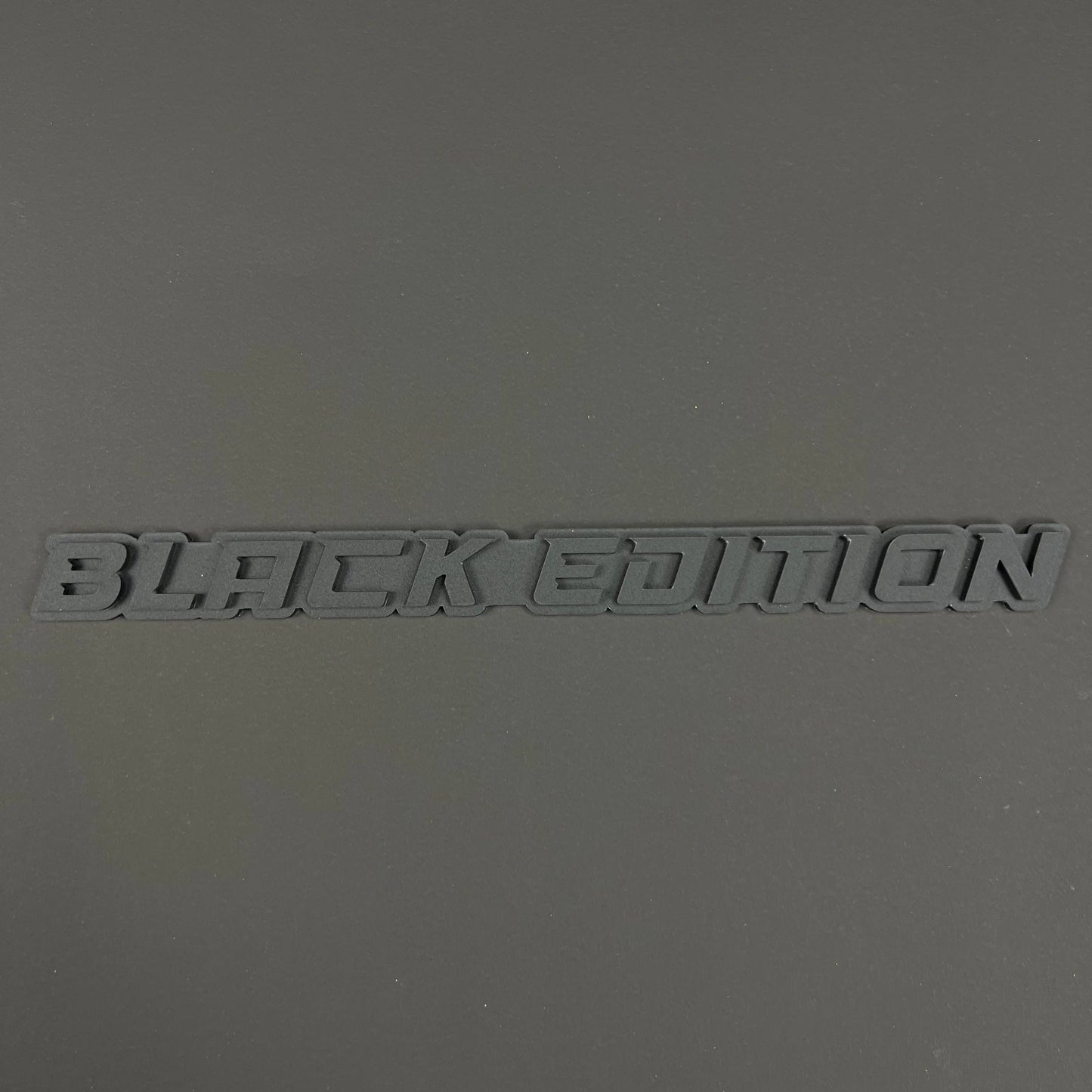 Black Edition 3D Acrylic Badge - Car Truck Emblem Fender Tailgate Trunk Sticker