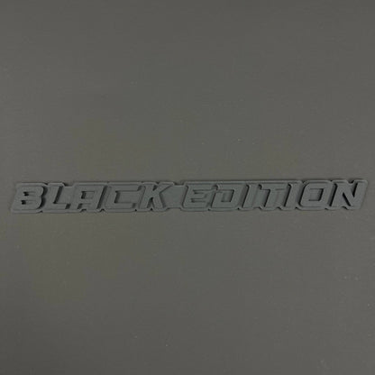 Black Edition 3D Acrylic Badge - Car Truck Emblem Fender Tailgate Trunk Sticker