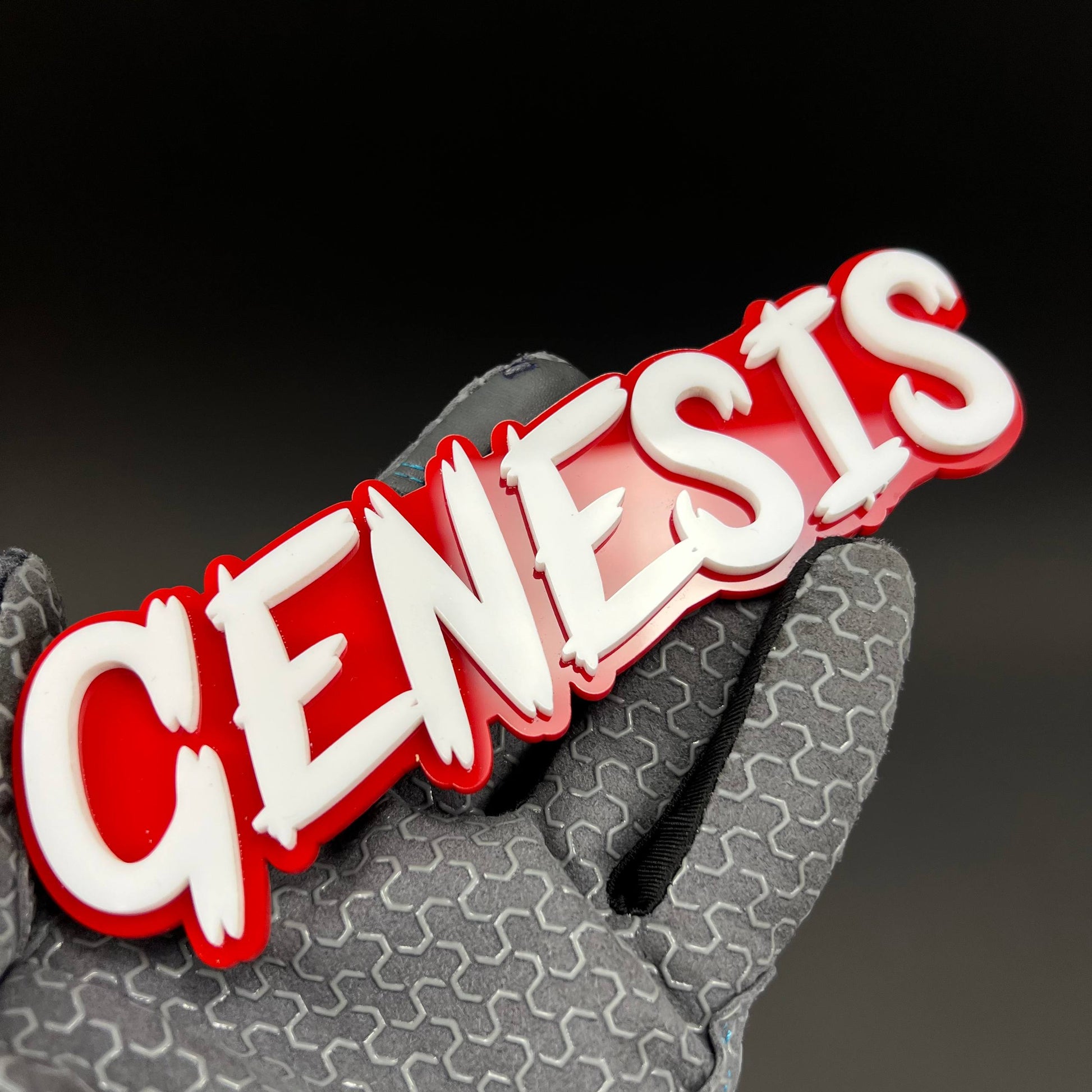 1PC GENESIS 3D Acrylic Badge - Car Truck Emblem Fender Tailgate Trunk Sticker
